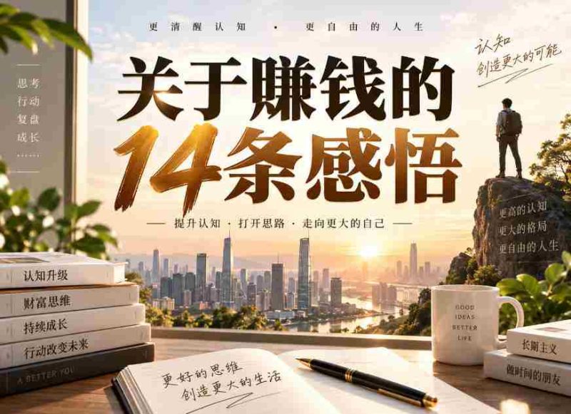 付费文章:关于賺钱的14条感悟-有道网创