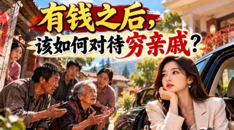 改写标题:财富增长后,面对贫困亲友应持何种态度?-有道网创