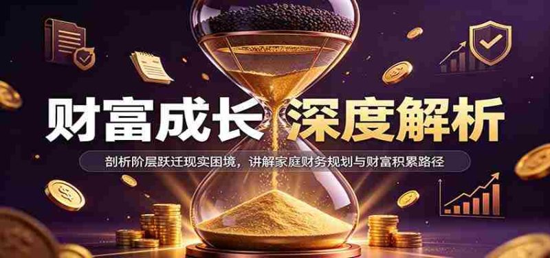 揭秘财富增长奥秘:揭示社会阶层跨越难题,传授家庭财务策略与财富增值之道-有道网创