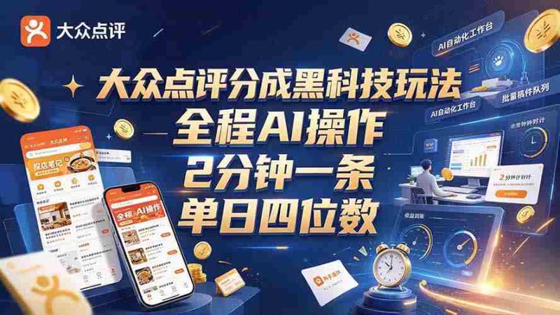 全网独享评分新花样,AI智能创作速成篇,仅需两分,新手轻松日入四千-有道网创