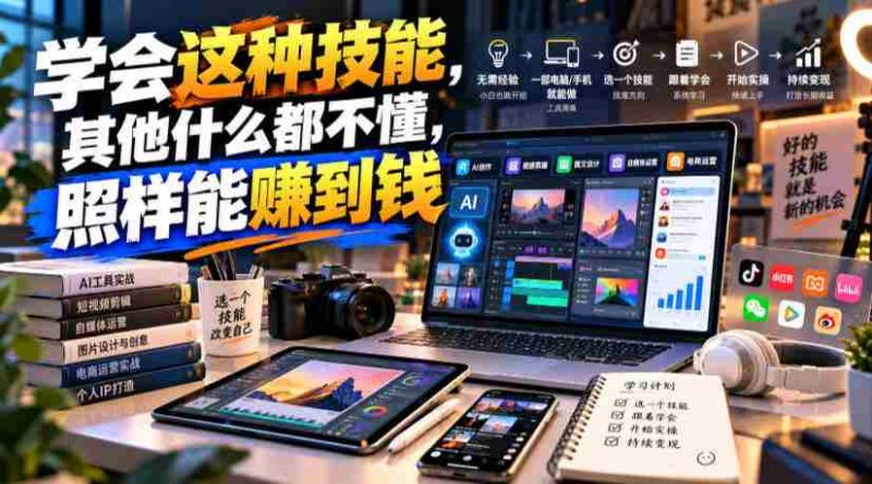 某公众号付费文章:学会这种技能,其他什么都不懂,照样能賺到钱-有道网创