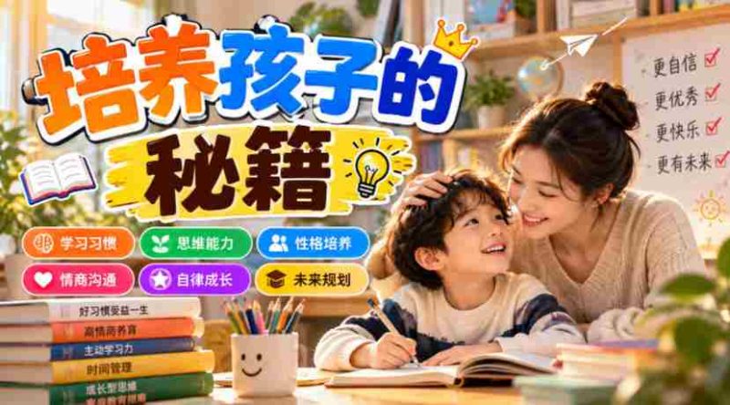 独家揭秘:如何高效培育下一代的教育秘笈-有道网创