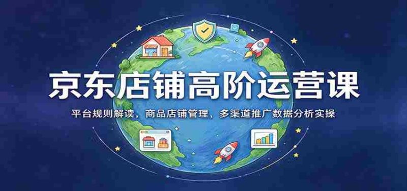 揭秘京东店铺运营秘籍:深度解析平台规则,全方位商品店铺管理,多角度数据分析与推广实战技巧-有道网创