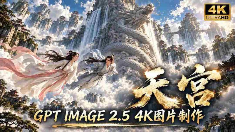 高清解析】GPT Image 2.5深度体验:4K画质究竟有多惊艳?全方位评测皮肤、细节处理及太空场景-有道网创