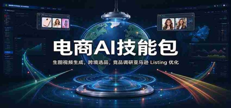 智能电商利器:打造生图视频,精选跨境商品,深度竞品分析及亚马逊商品列表优化-有道网创