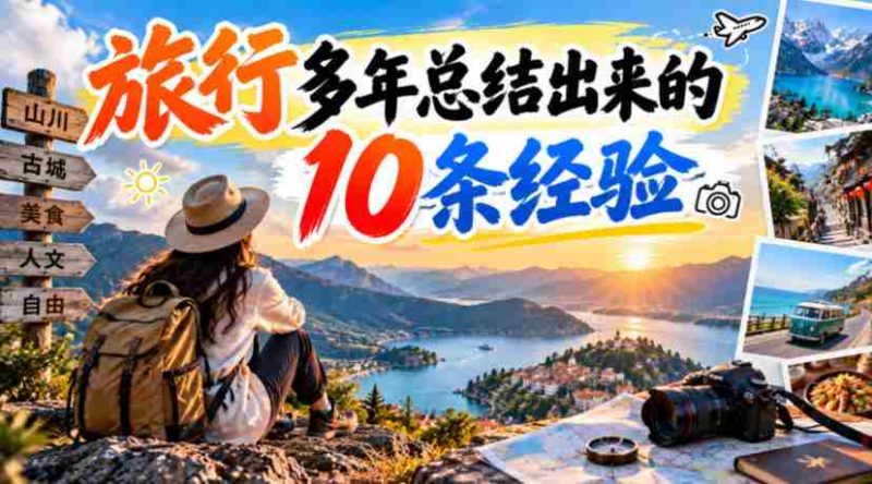 长期旅行心得:揭秘我累积的10大旅行智慧-有道网创