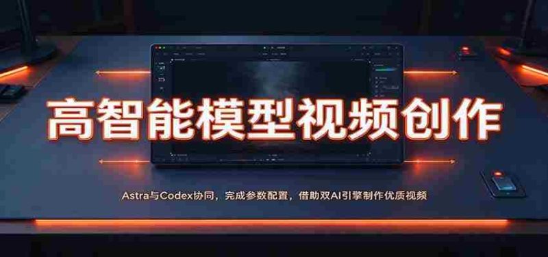 Astra与Codex联手打造:智能视频制作,参数配置一触即达,双AI引擎助力高品质视频产出-有道网创