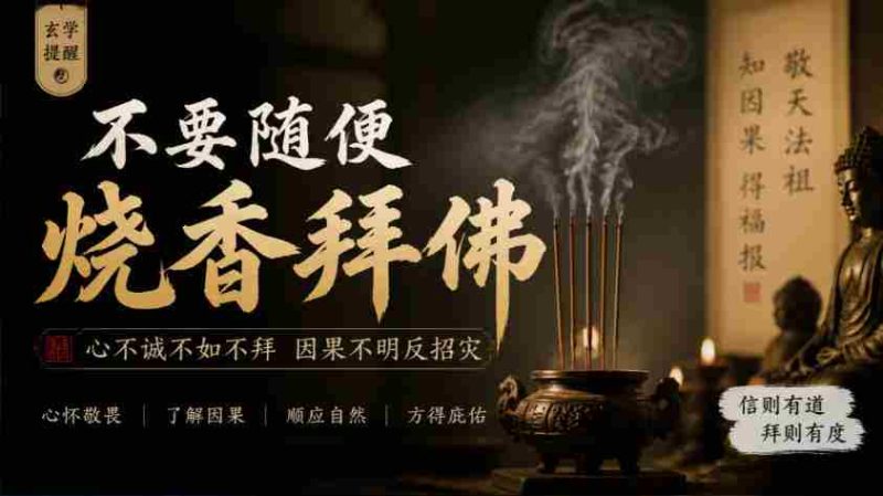 揭秘:玄学警示:谨慎行事,莫轻易祭拜神佛-有道网创